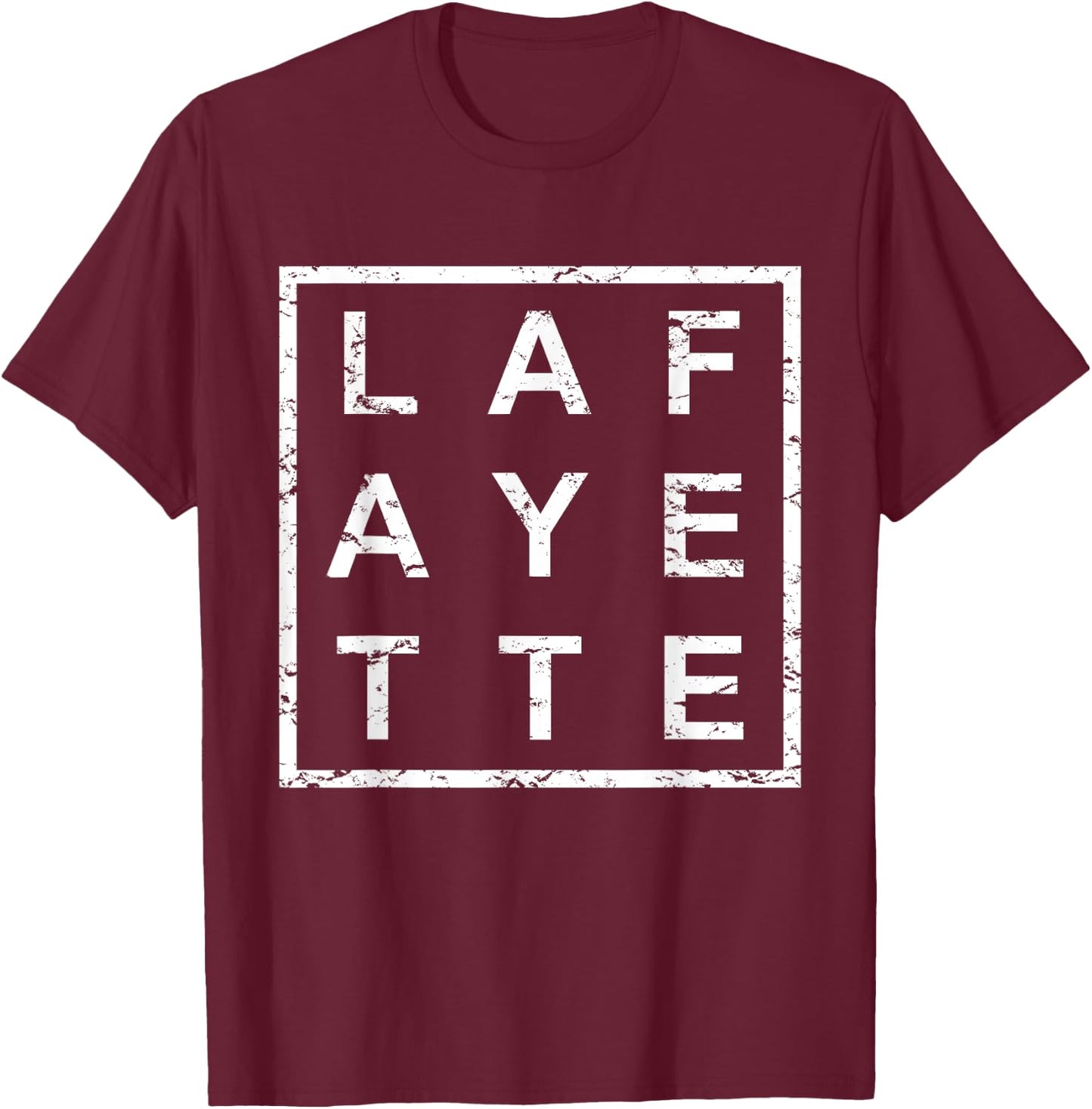 Stylish Lafayette T-Shirt - T-Shirt | Maroon