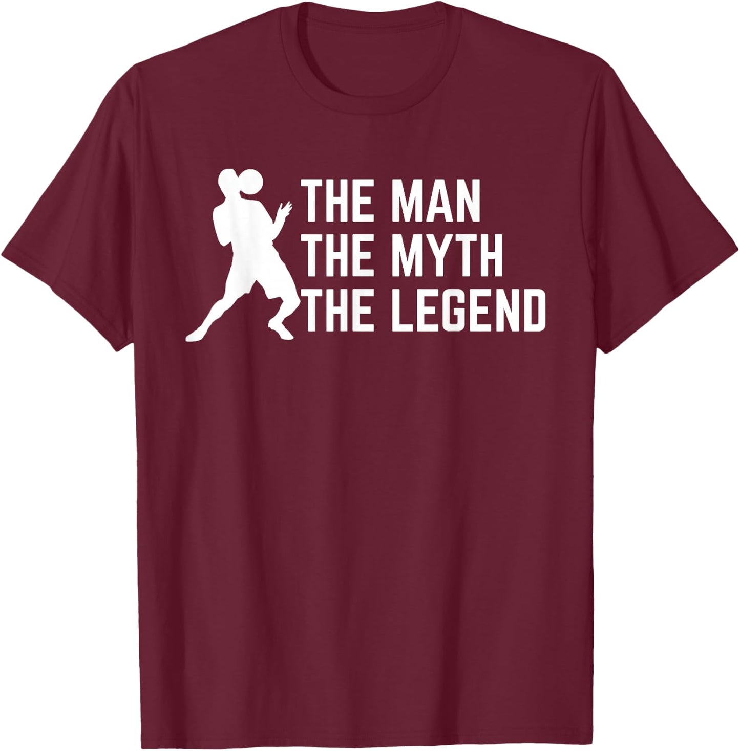 Scott Sterling - The Man, The Myth, The Legend T-Shirt - T-Shirt | Maroon