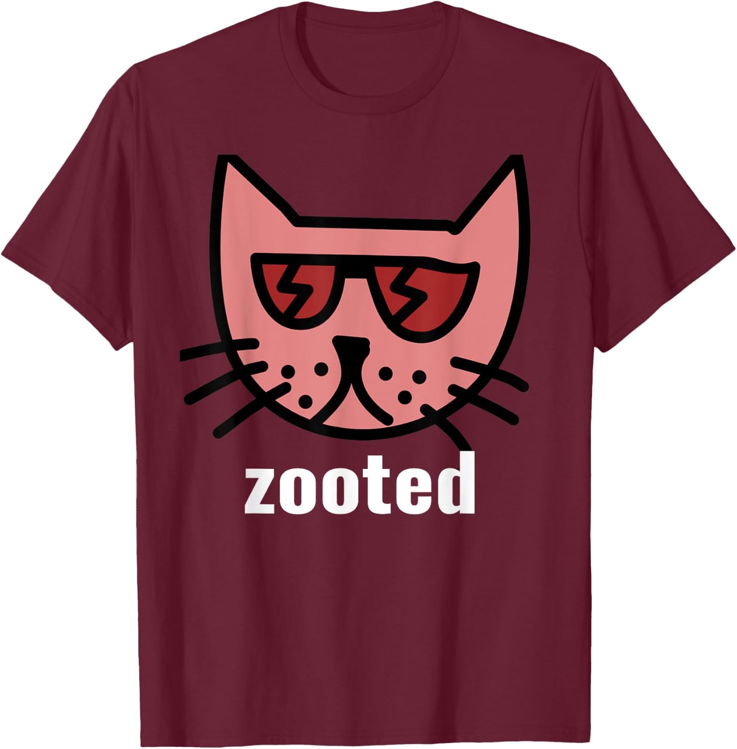 Zooted T-Shirt - T-Shirt | Maroon
