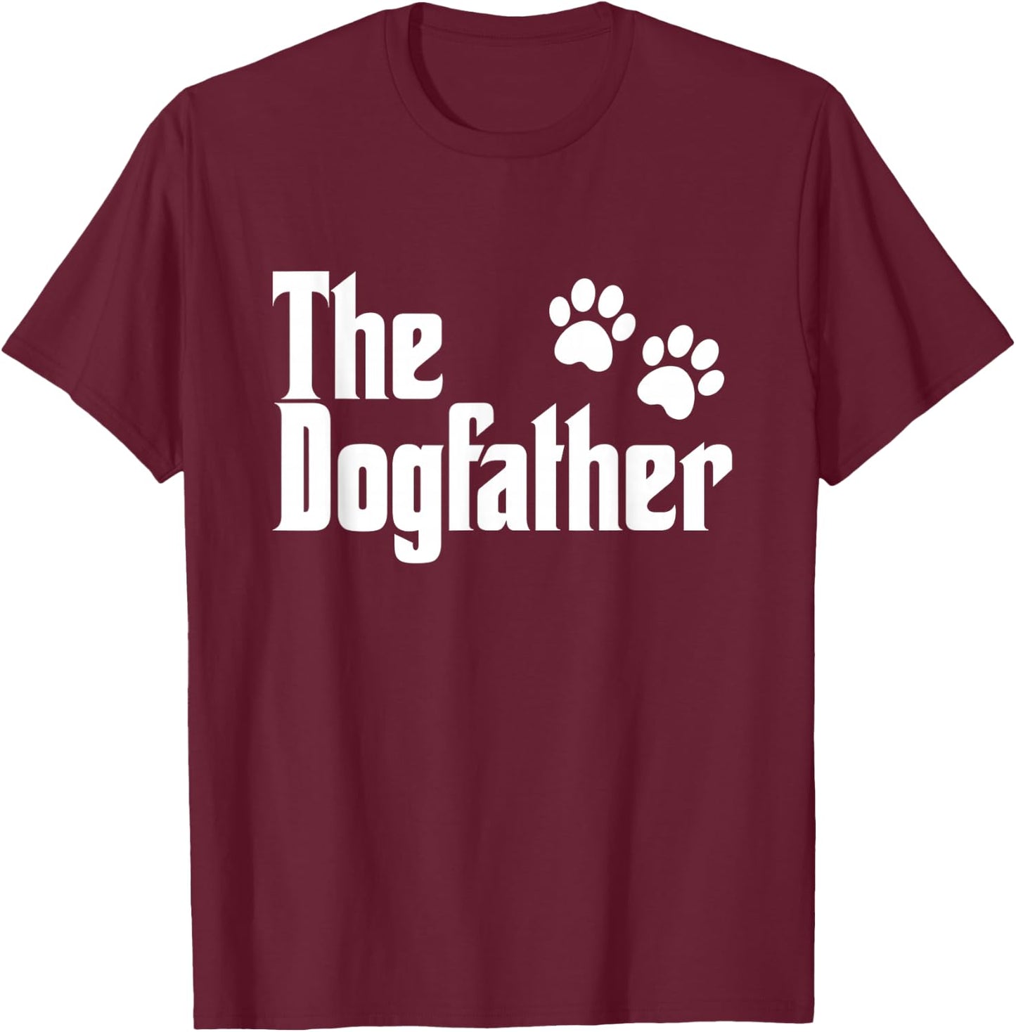 The Dogfather T-Shirt - T-Shirt | Maroon