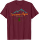 Snowmass Aspen Colorado Adventure Skiing Snowboard Shirt T-Shirt - T-Shirt | Maroon