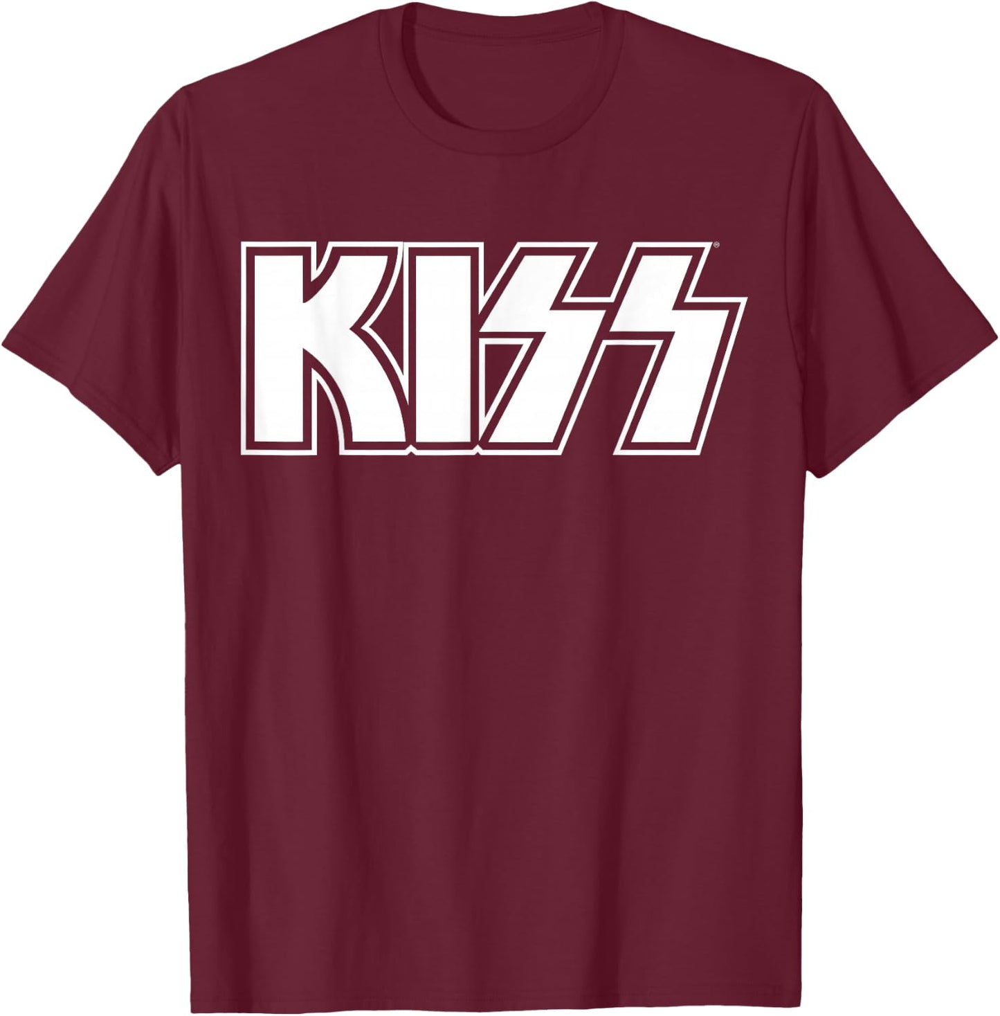 KISS - Deuce T-Shirt - T-Shirt | Maroon