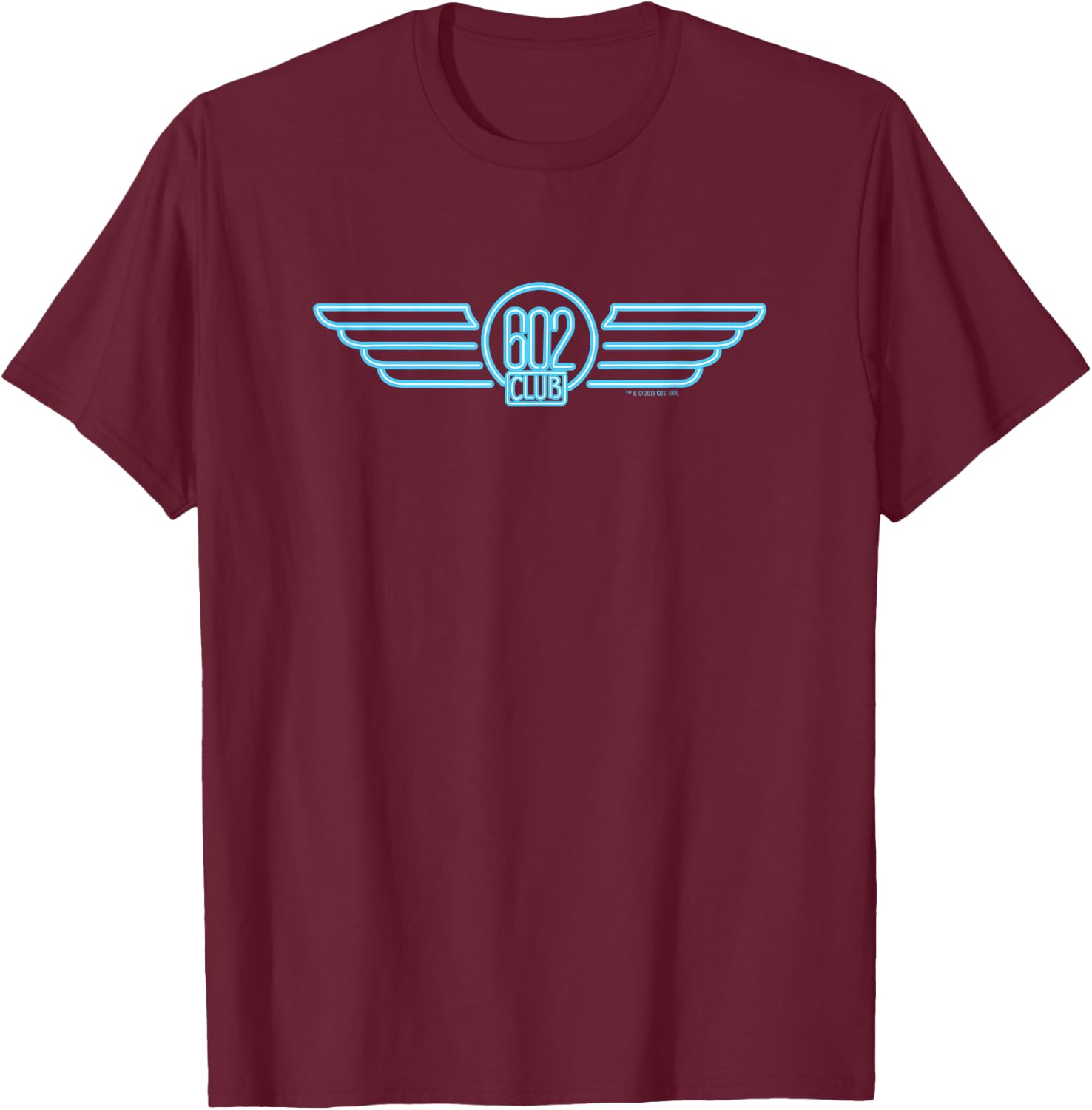 Star Trek: Enterprise 602 Club T-Shirt - T-Shirt | Maroon