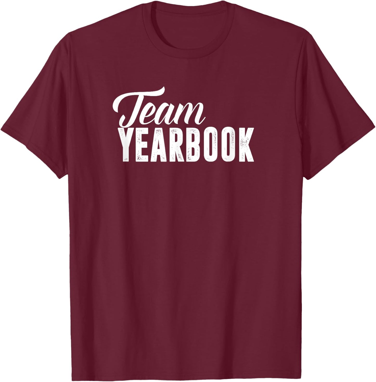 Yearbook Shirt Yearbook Staff Advisor Photographer T-Shirt - T-Shirt | Maroon
