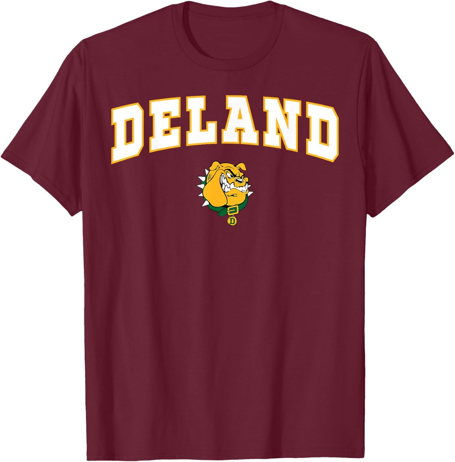 DeLand High School Bulldogs C2 T-Shirt - T-Shirt | Maroon