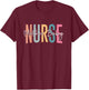 Mother Baby Nurse Postpartum Nurse Mom Baby Nurse Nursing T-Shirt - T-Shirt | Maroon
