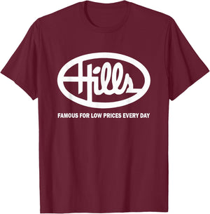 Hills Dept Store Famous Every Day T-Shirt - T-Shirt | Maroon