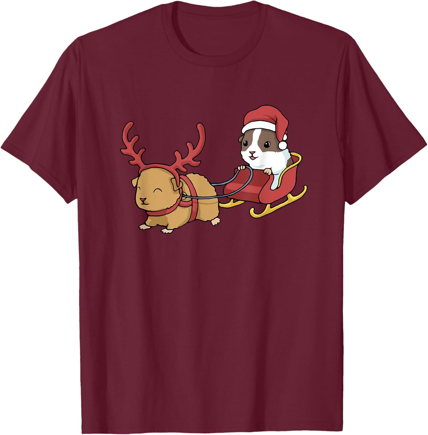 Koala Christmas T-Shirt - T-Shirt | Maroon
