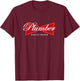 Funny Plumber King of Trades Shirt Gift T-Shirt - T-Shirt | Maroon