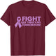 Fight Like Theres No Tomorrow Cancer Relay T-Shirt - T-Shirt | Maroon