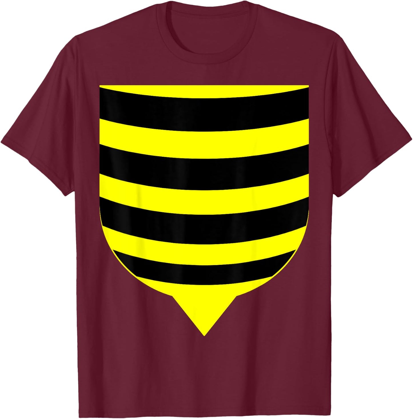 Funny Halloween Honey Bee Costume T Shirt Men Women Kids T-Shirt - T-Shirt | Maroon