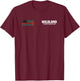 Wildland Fire Rescue Department Firefighters Firemen Uniform T-Shirt - T-Shirt | Maroon
