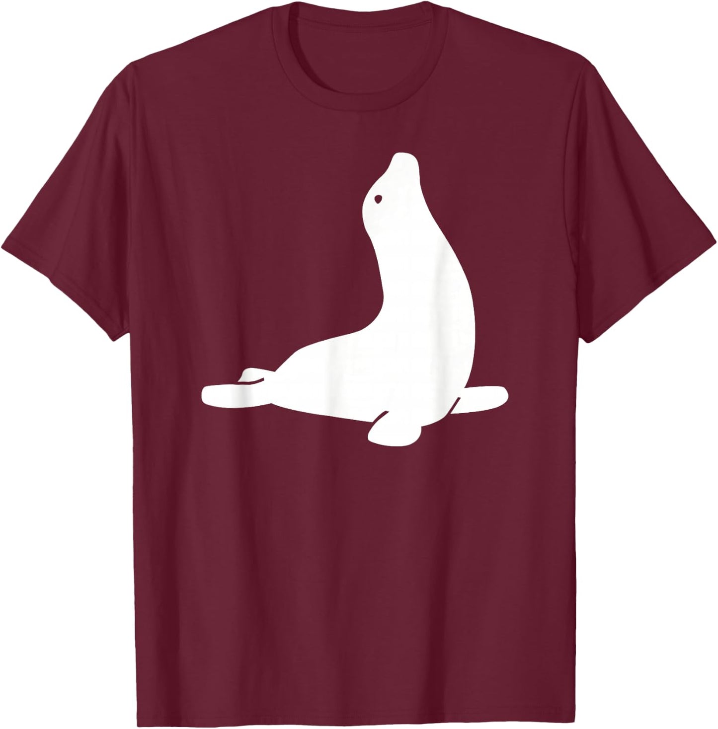 Seal T-Shirt - T-Shirt | Maroon