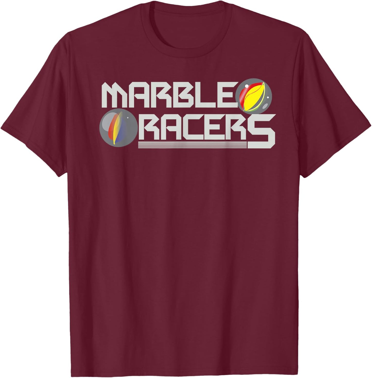 Marble Racers Marble Racing Gift Men Women Children T-Shirt - T-Shirt | Maroon
