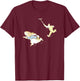 Chased by Mr. McGregor T-Shirt - T-Shirt | Maroon