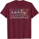 Retro Early Intervention Teacher Intervention Specialist T-Shirt - T-Shirt | Maroon