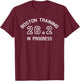Boston 26.2 Marathon Training T-Shirt - T-Shirt | Maroon