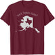 Love Alaska Isn't Texas Cute T-Shirt - T-Shirt | Maroon