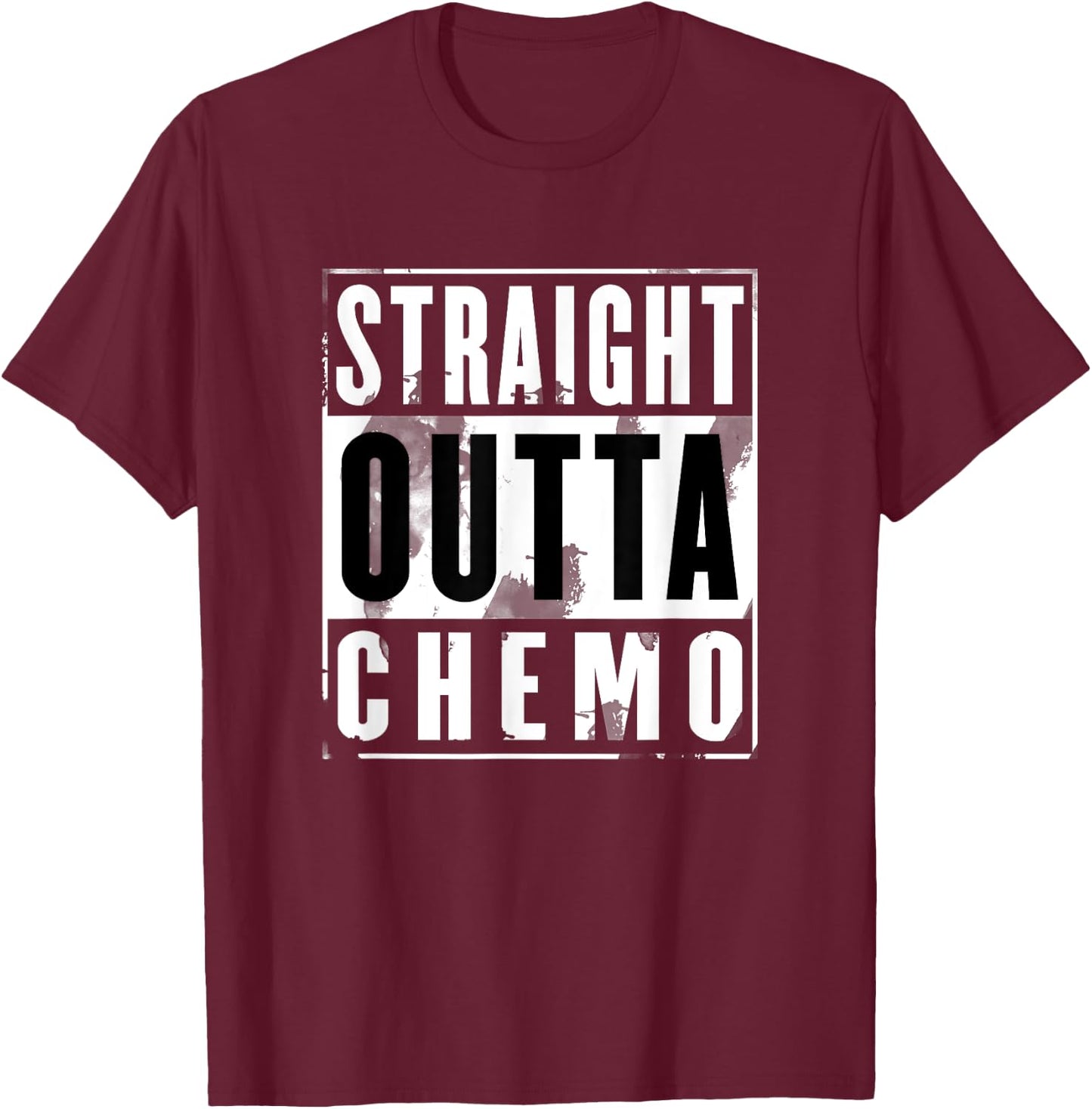 Post Chemo Cancer Patient Gifts Men & Women Shirts T-Shirt - T-Shirt | Maroon