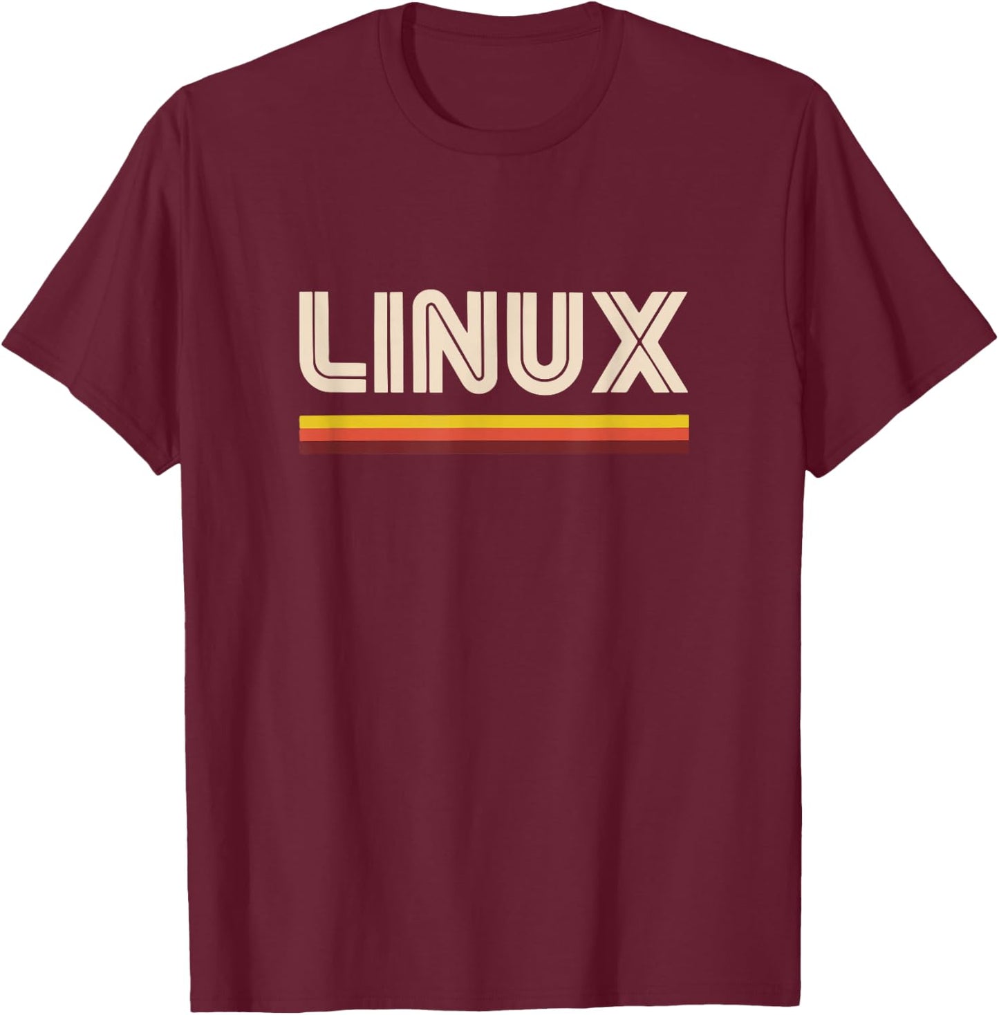 Linux - Open Source T-Shirt - T-Shirt | Maroon