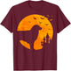 Aussie Scary Halloween T Shirt T-Shirt - T-Shirt | Maroon