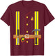 Construction Worker Costume for Boys Kids Halloween Builder T-Shirt - T-Shirt | Maroon