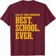 Valley View Cougars Best Ever HS T-Shirt - T-Shirt | Maroon