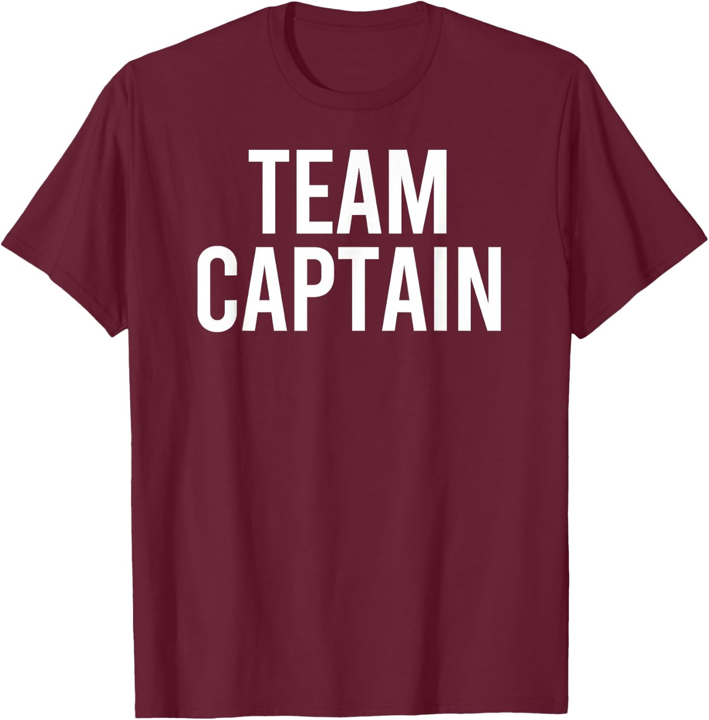 Team Captain T-Shirt - T-Shirt | Maroon