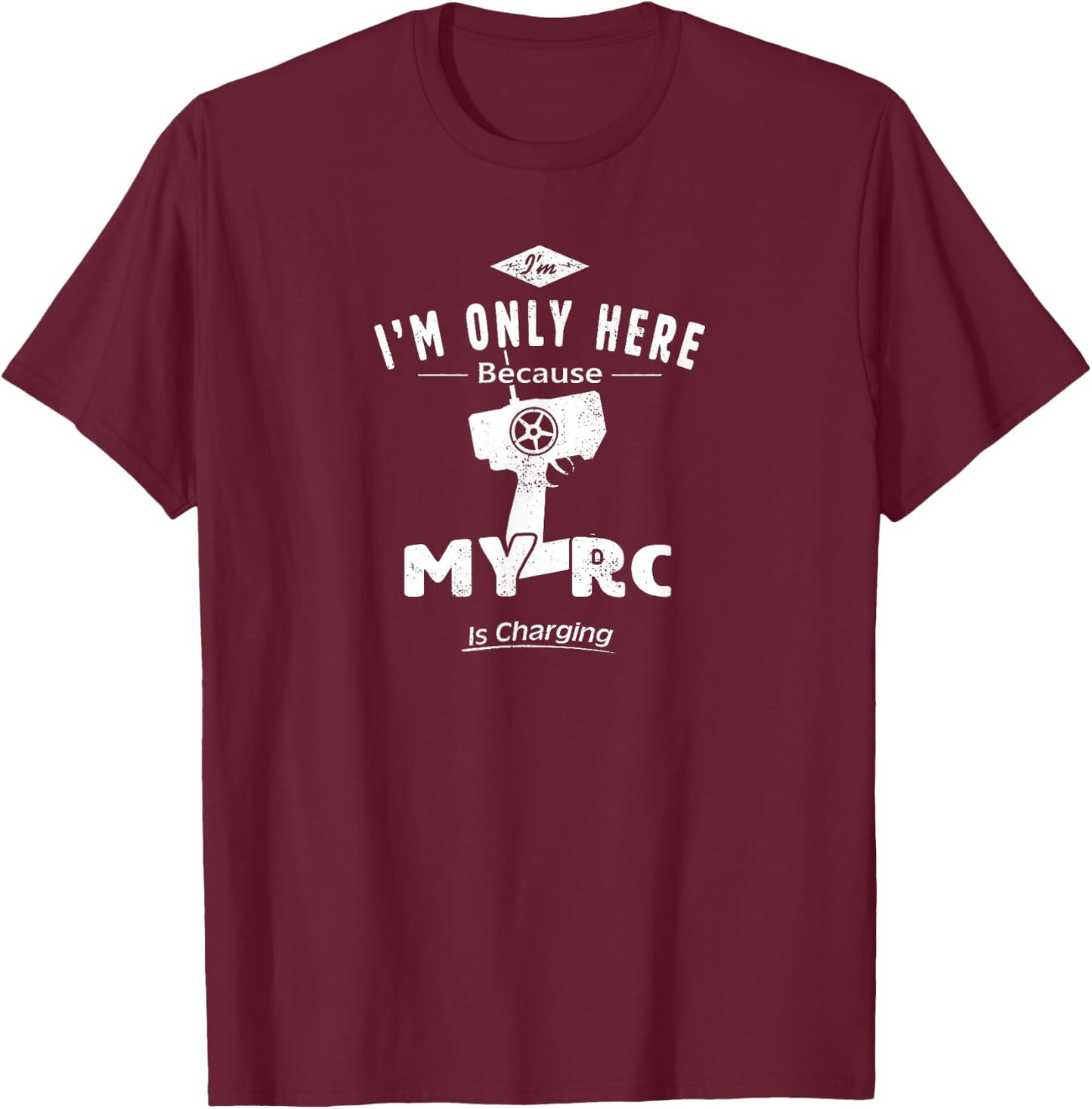 Funny RC Car Shirt Radio Control Gift or Kids T-Shirt - T-Shirt | Maroon