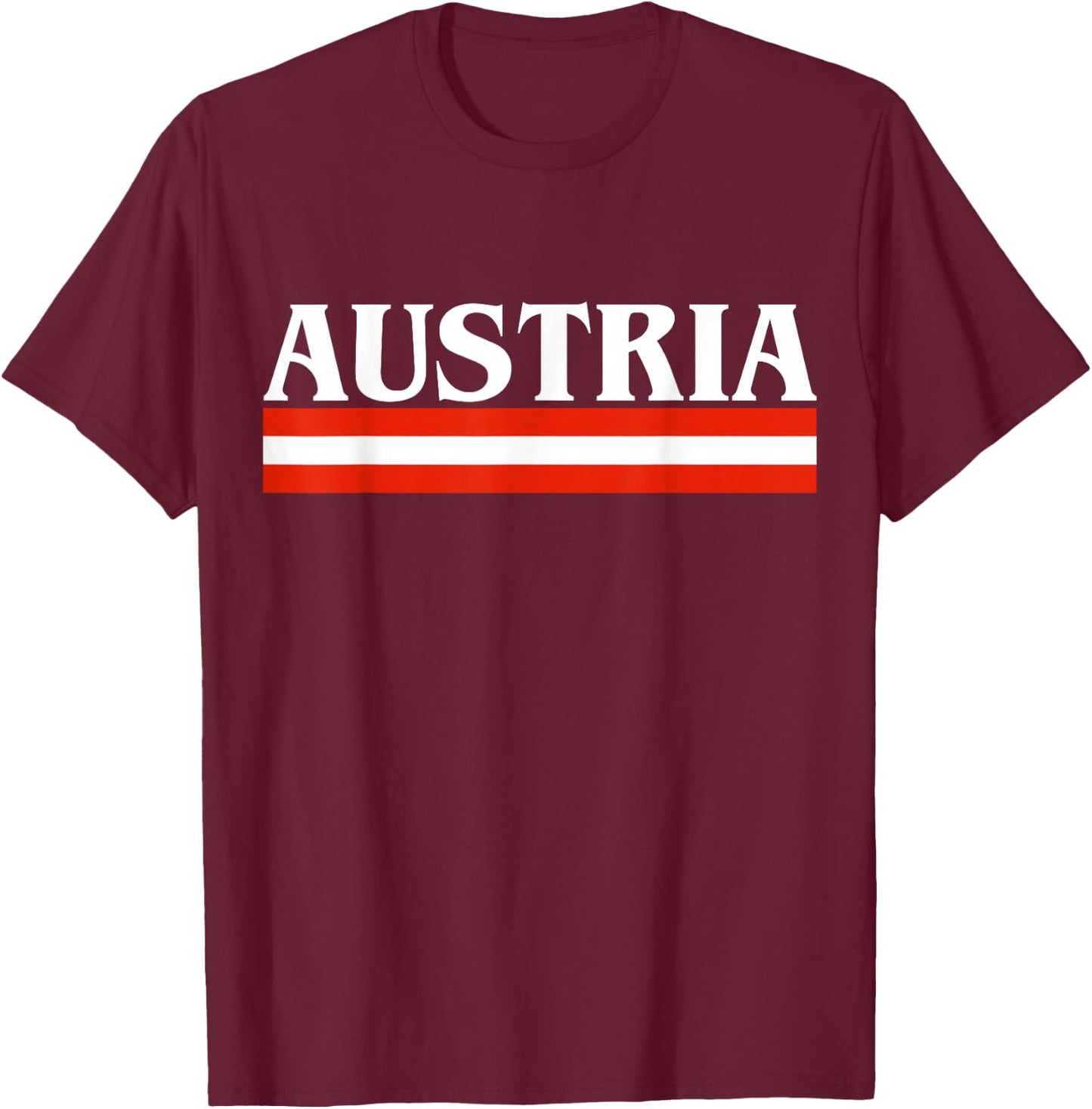 Austria T-Shirt - T-Shirt | Maroon