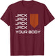 Chicago Acid House DJ History Jack Your Body Techno EDM T-Shirt - T-Shirt | Maroon