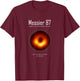 Messier 87 BlackHole Day Event Horizon Commemorative T-Shirt - T-Shirt | Maroon