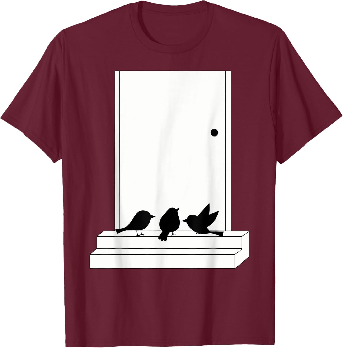 3 Little Birds T-Shirt - T-Shirt | Maroon