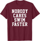 Gift Swim Coach | Funny for Swimmers T-Shirt - T-Shirt | Maroon