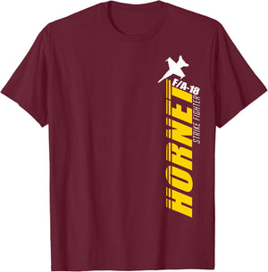 F/A-18 Hornet T-Shirt - T-Shirt | Maroon