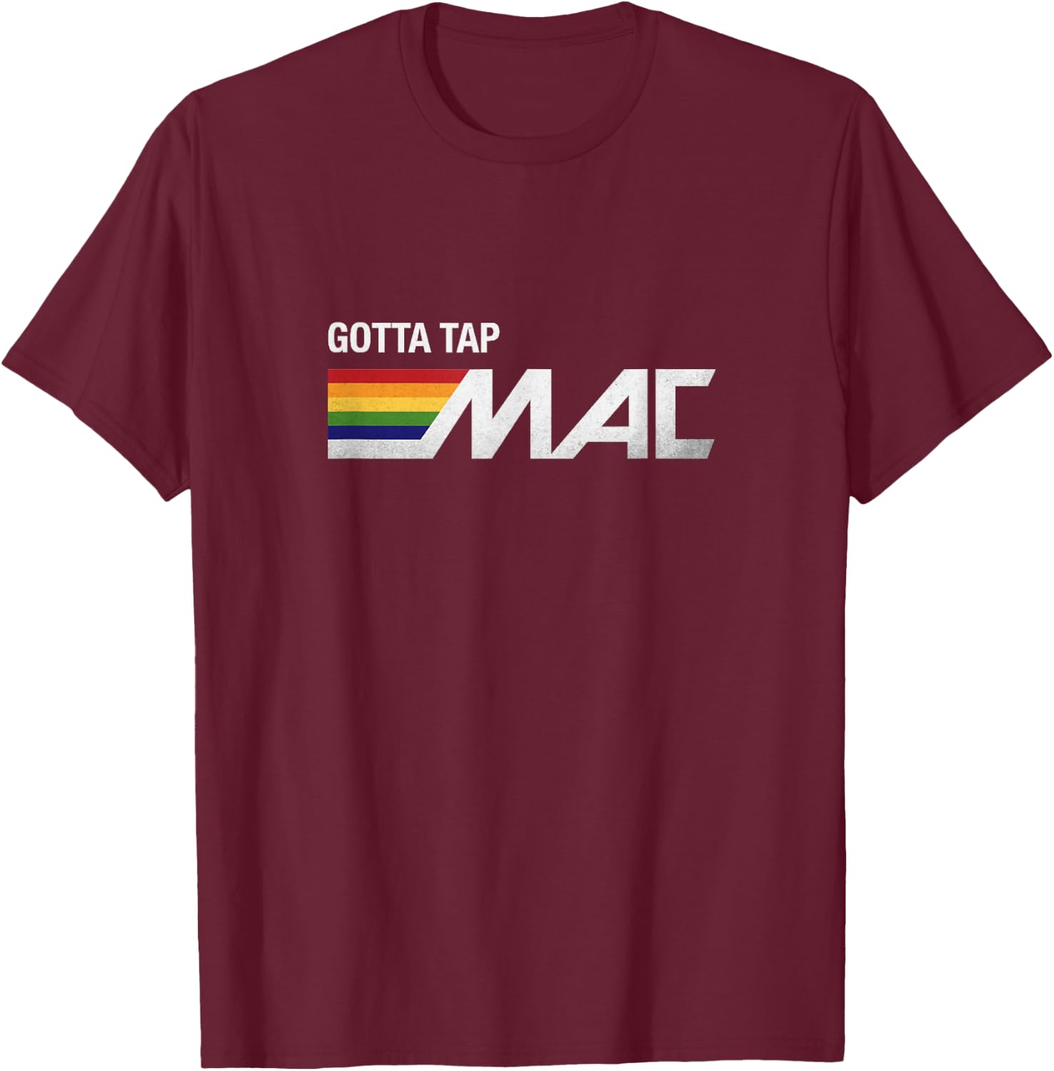 Retro Tap Mac - ATM Pennsylvania Gift T-Shirt - T-Shirt | Maroon