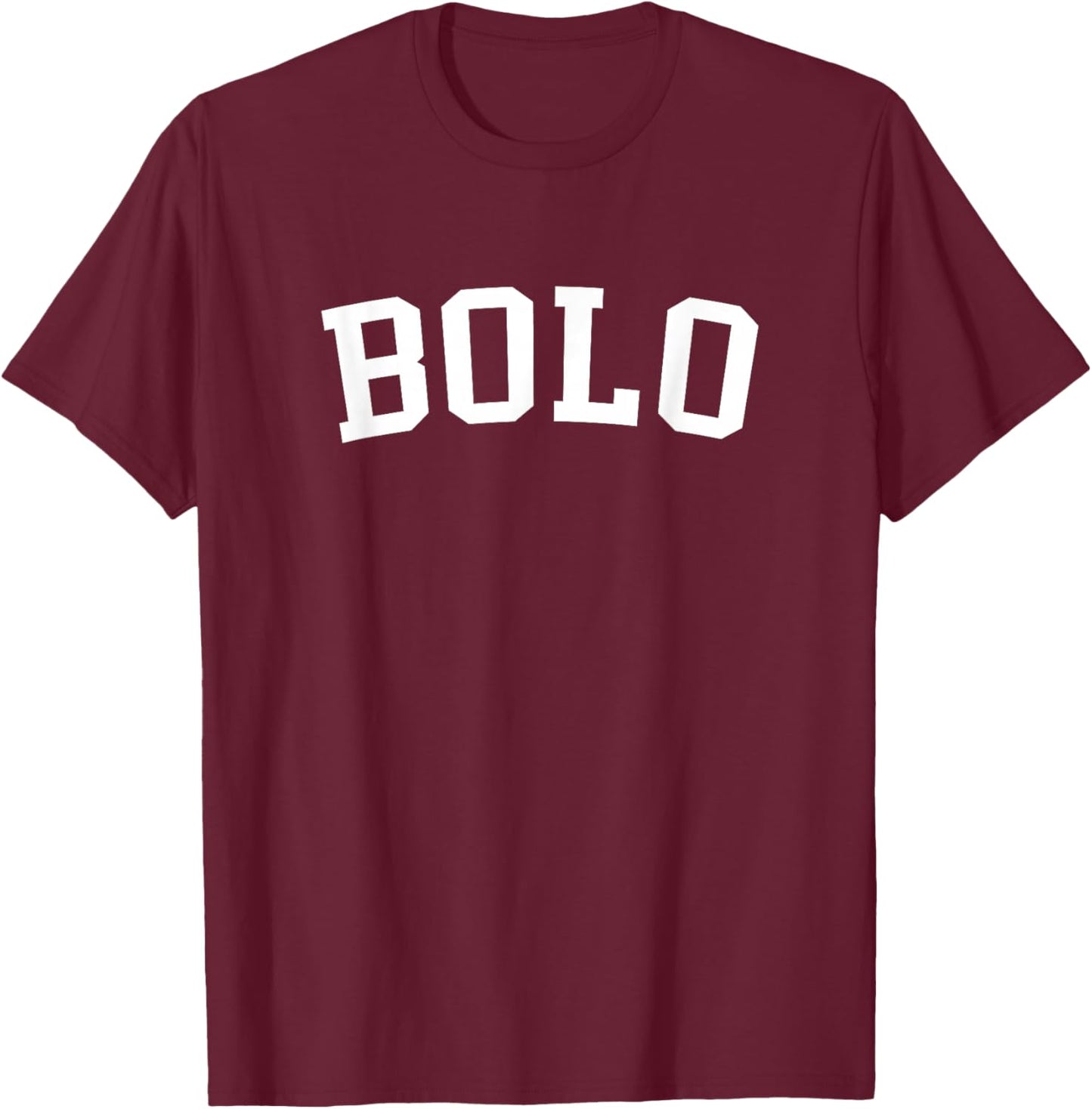 Bolo T-Shirt - T-Shirt | Maroon