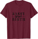 Sassy Since Birth - Strong Woman T-Shirt - T-Shirt | Maroon