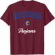 Charles Henderson High School Trojans C3 T-Shirt - T-Shirt | Maroon