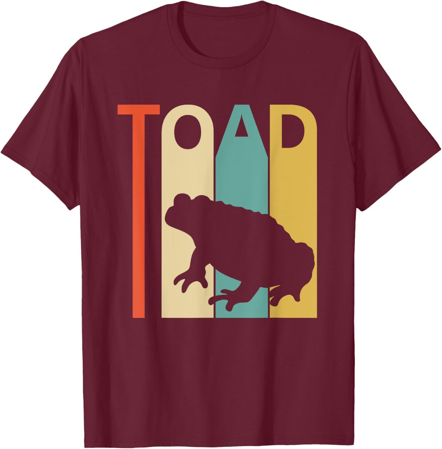 Toad , Toad Christmas Gift T-Shirt - T-Shirt | Maroon