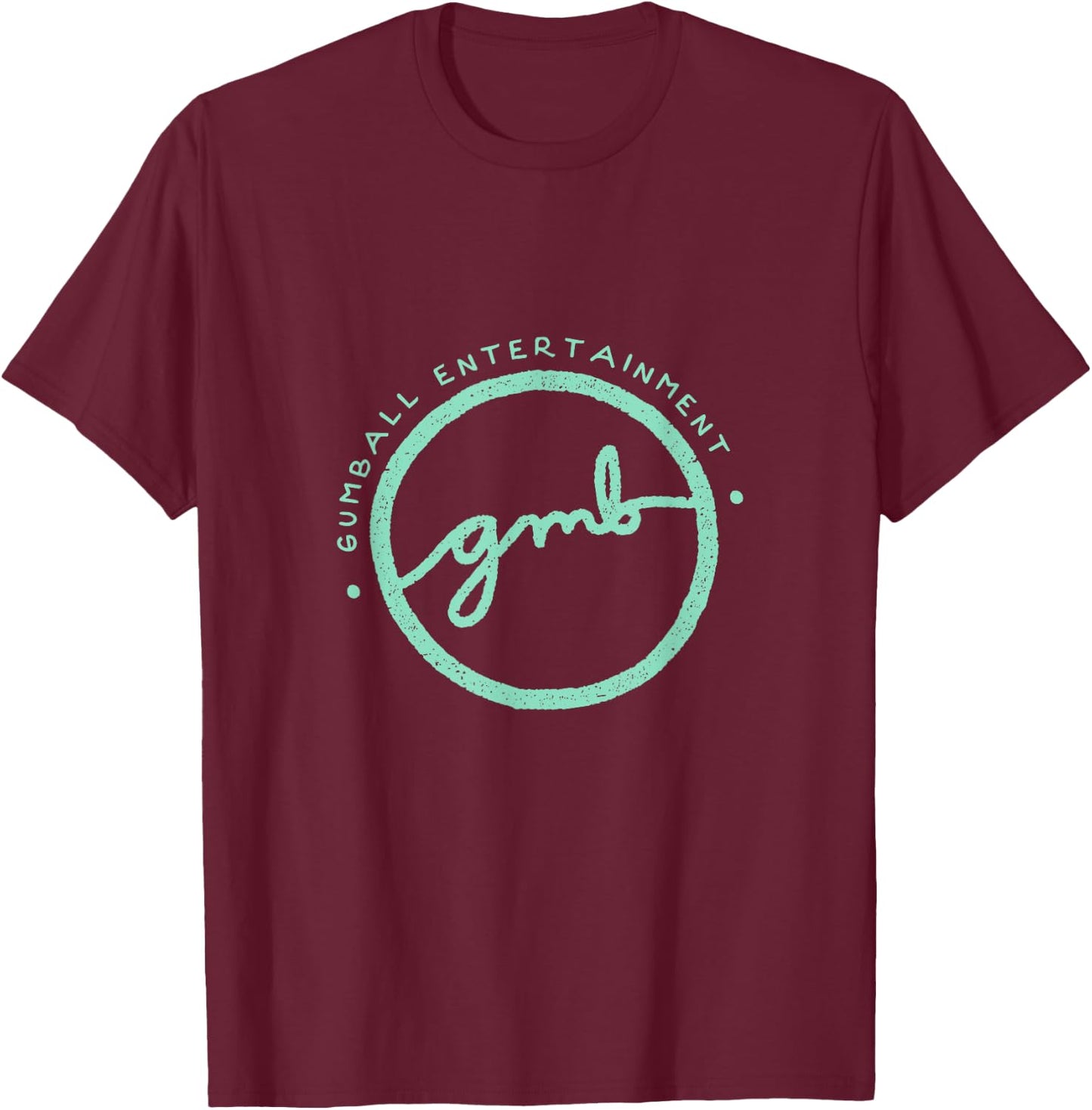 Mint Gumball (GMB) Logo T-Shirt - T-Shirt | Maroon