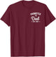 Promoted To Dad Est 2027 Funny Baby Announcement 2027 T-Shirt - T-Shirt | Maroon