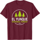 El Yunque National Forest T-Shirt - T-Shirt | Maroon