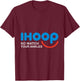 Basketball Shirt Men Women Kids Cool iHoop T-Shirt - T-Shirt | Maroon