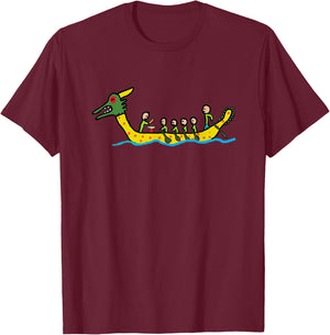 Dragon Boat Racing T-Shirt - T-Shirt | Maroon