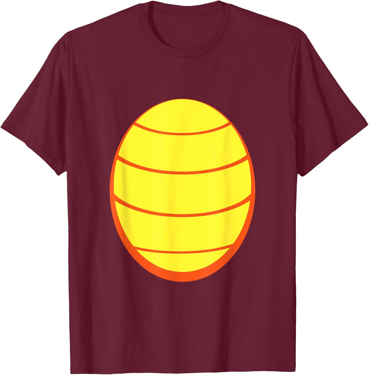 Cute Fire Dragon Halloween Costume Yellow Animal Belly T-Shirt - T-Shirt | Maroon
