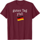 Guten Tag Y'all Prost Bavaria Oktoberfest Yall T-Shirt - T-Shirt | Maroon