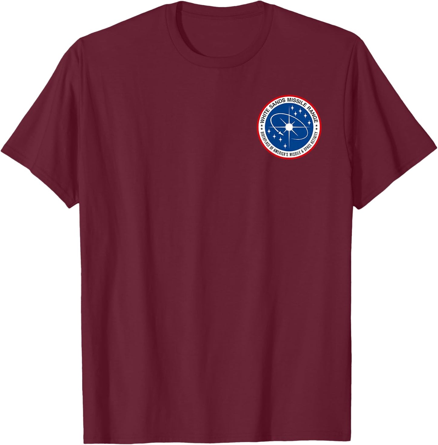 White Sands Missile Range WSMR Military Veteran T-Shirt - T-Shirt | Maroon