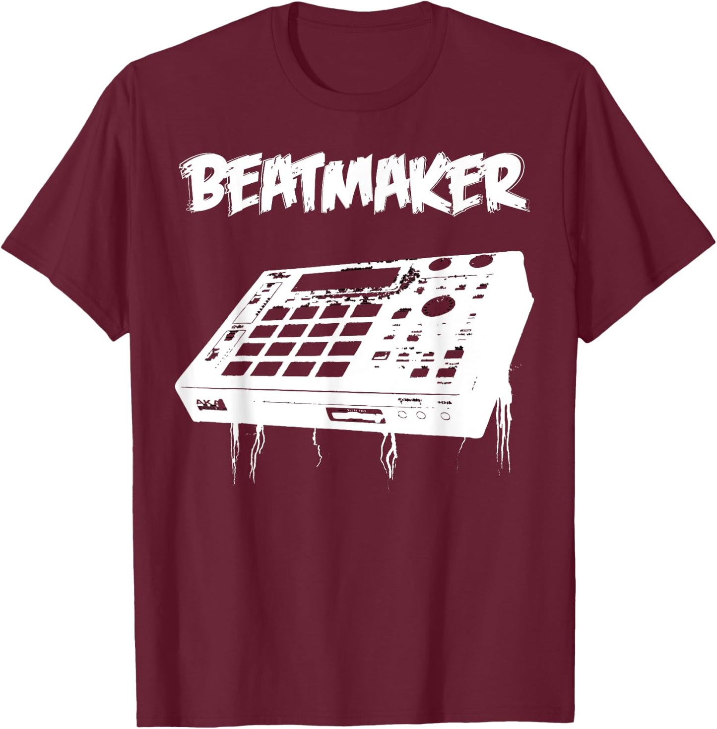 Music Producer - Beatmaker T-Shirt - T-Shirt | Maroon