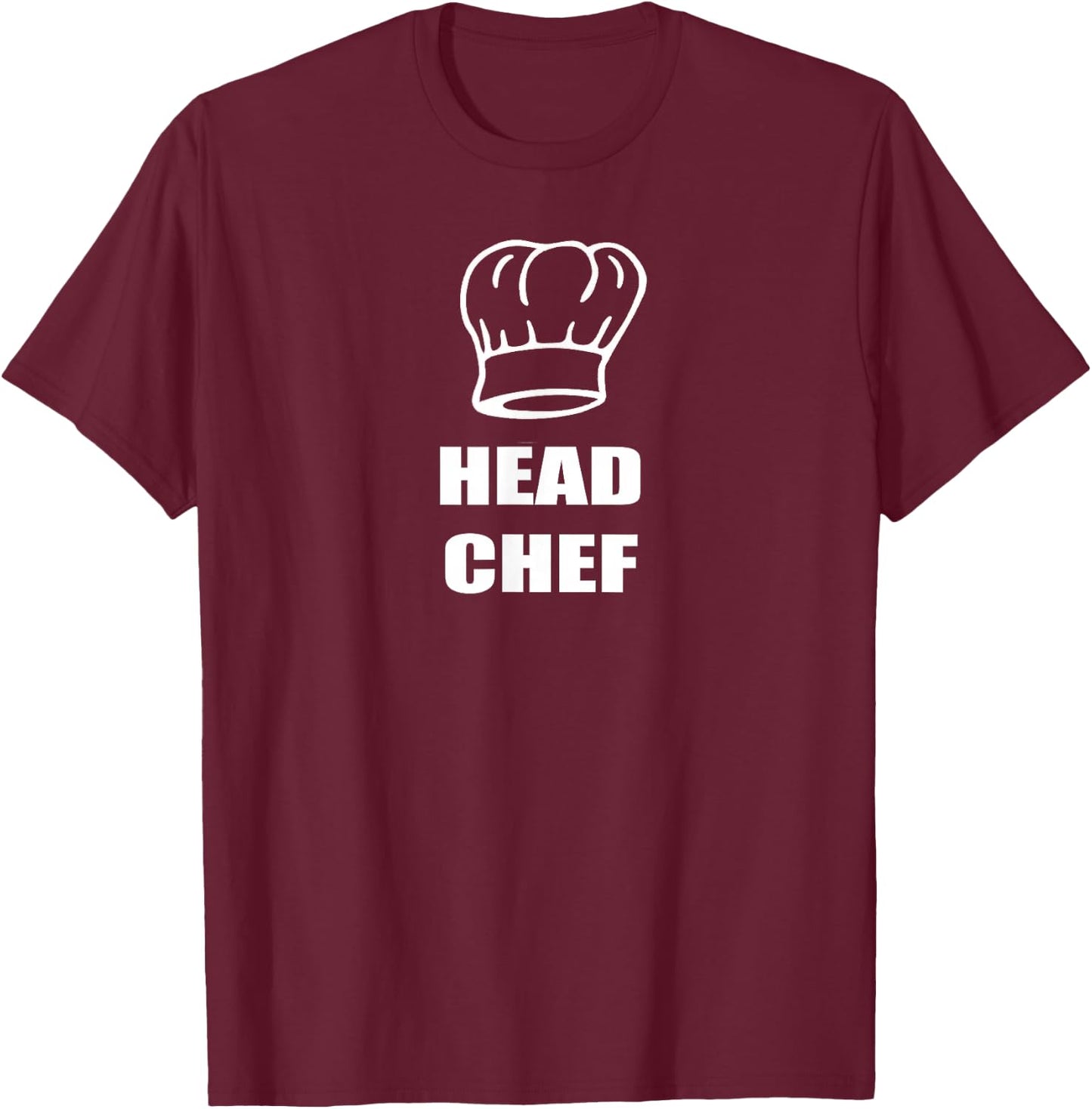 Head Chef Father Mother Son Daughter Family Matching T-Shirt - T-Shirt | Maroon